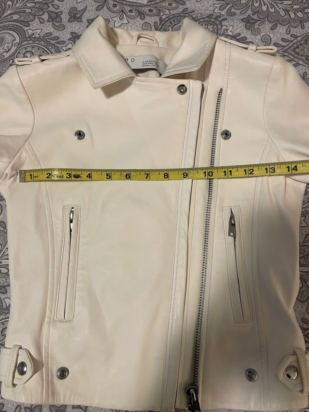 IRO Leather Moto Jacket - Picture 13 of 14